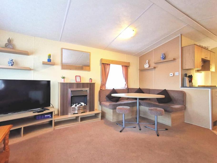 Charming Static Caravan Dawlish Esterno foto